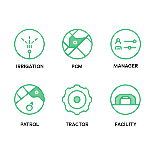 icons for software products Design by Max Ch