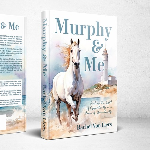 Creative and beautiful cover for a book in beautiful nature for horse lovers Design by The Odd Seed