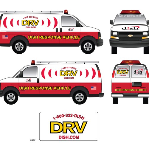 V&S 002 ~ REDESIGN THE DISH NETWORK INSTALLATION FLEET デザイン by luromero