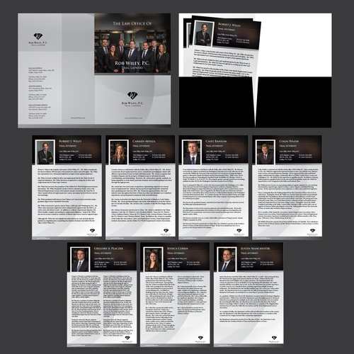 Design di Create a Winning Brochure for a Law Firm di Hadi (Achiver)