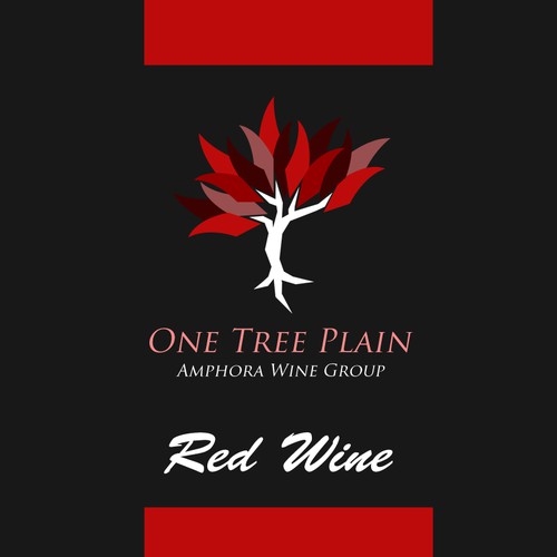 One Tree Plain wine label Ontwerp door G-N17