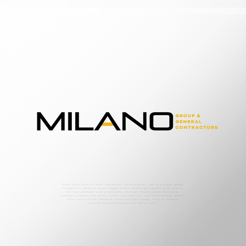 Milano Group logo refresh/modification Design by Michael San Diego CA