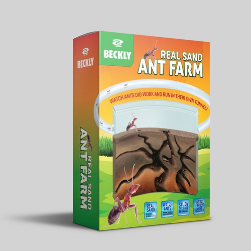 Designs | Eye Catching Ant Farm Box Design | Product packaging contest