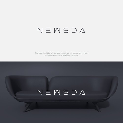 Bold and Artistic Letter Logo Design for Innovative Furniture Factory-ontwerp door ERDIHAN DESIGN