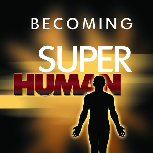 "Becoming Superhuman" Book Cover Design by Ulish