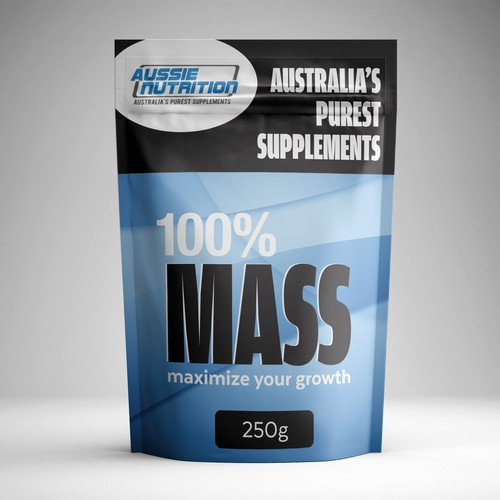 Aussie Nutrition supplement range needs new packaging! Design by trogled