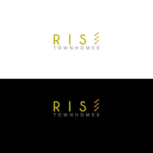 Design modern logo for upscale townhome community. Design by Hi53925