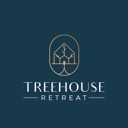 Treehouse Hotel Logo Design by SteffanDesign™