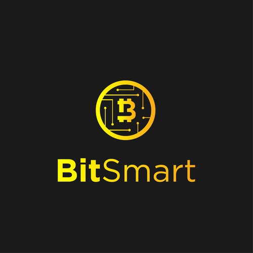 Design best logo for BitSmart crypto wallet app Design by KHAN GRAPHICS ™