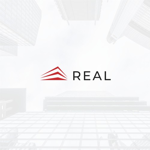 Logo for Real, project management consultancy in luxury real estate and construction Design by Ranu kamandanu