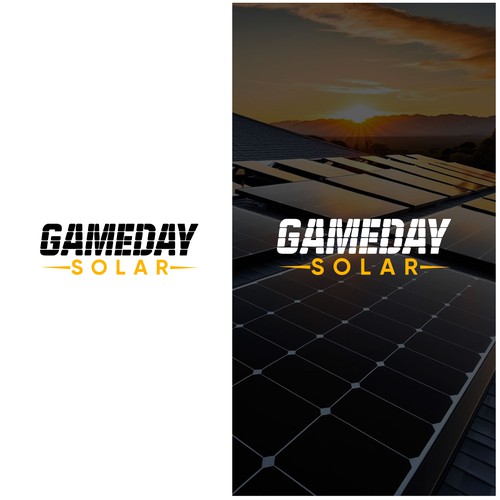 Gameday Solar logo contest Design by Nana445