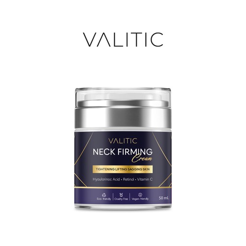 Neck firming cream - expensive look Design by creationMB