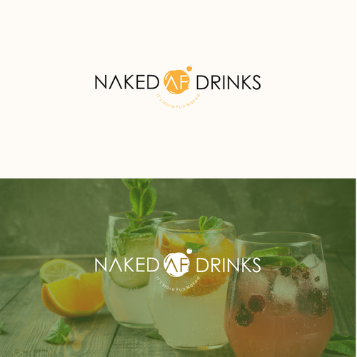 Designs Naked Af Mocktail Brand Design Logo Brand Guide Contest