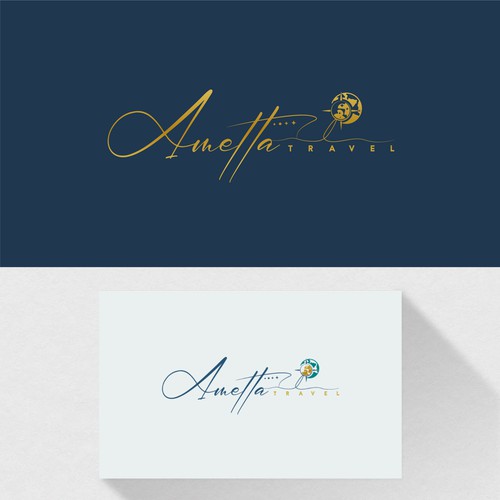 Travel agency logo specializing in cruising Diseño de AMGRAPHICS22