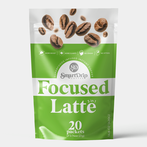 "Focused" by SmartDrip Coffee Design by Kate Design ❤️