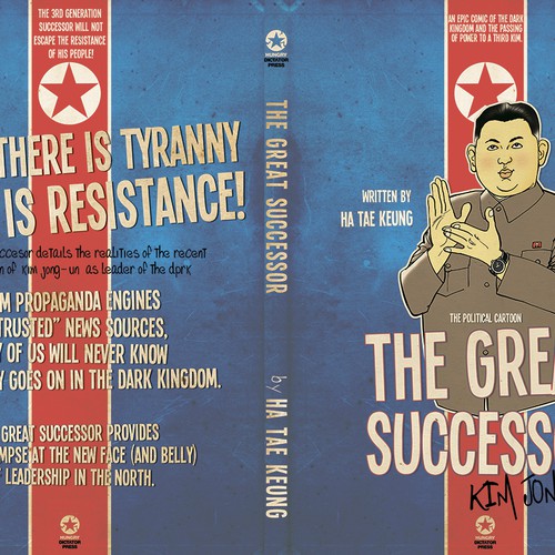 Design di book cover for Hungry Dictator Press di Zhanna