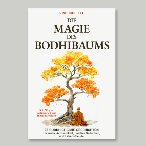 Design an appealing cover about Buddhist stories Design by Radmilica