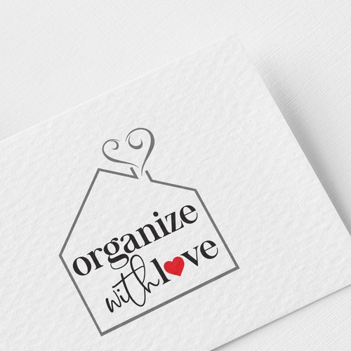 Logo design for professional organizing company Design réalisé par aquamarine d e s i g n