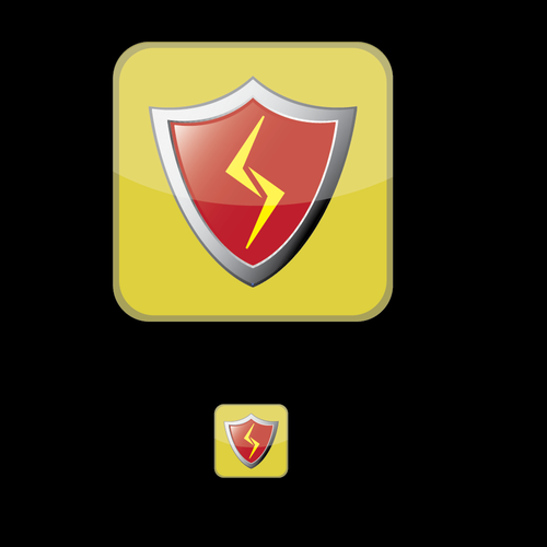 Iphone Security App Logo Design by Grifix