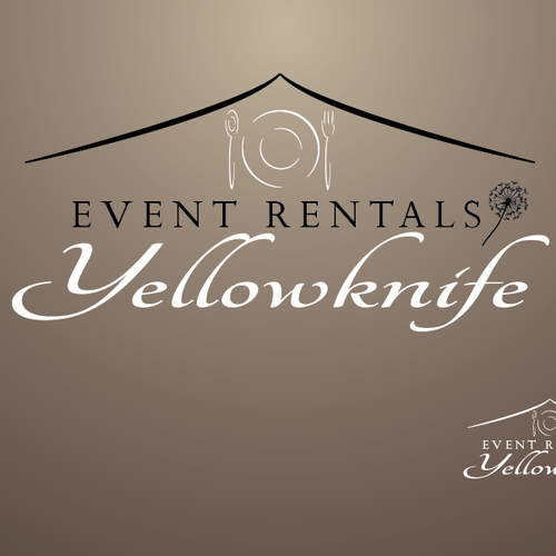 New event and party rental company needs a fun, modern and professional logo. Design by Acidpoptart