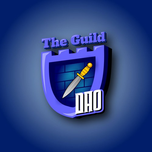 The Guild DAO - Blockchain Gaming and Crypto Contest Design by YazinDesign