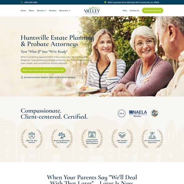 Build a Standout Estate Planning Website That Families Will Trust