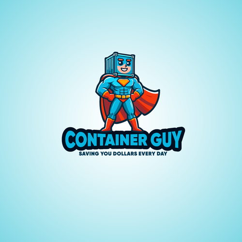 Container Guy - logo for new Australian ecommerce brand Design by Graphix Surfer