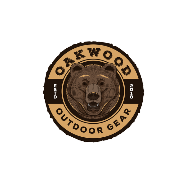 Design by JOHA TAN titled "Bear Logo Badge"