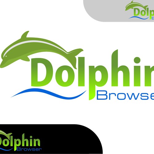 New logo for Dolphin Browser Design by Nanak-DNA