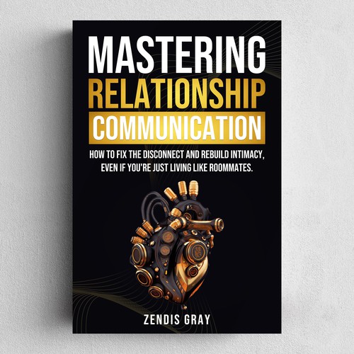 ""Bold & Grounded Tactical Design for Modern Relationship Book: 'Roommate Mode' Solution"" winning Book cover