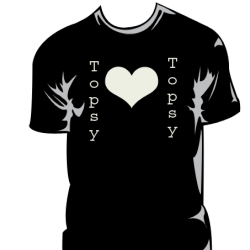 T-shirt for Topsy Design by farhan ali