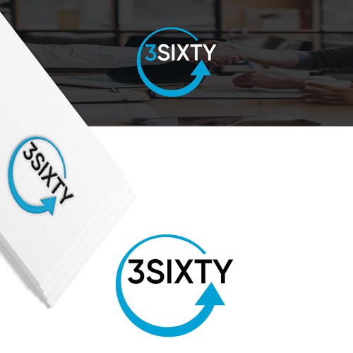 Design a logo defining a business focused on helping other businesses grow and transform 360 degrees Réalisé par S H A Y