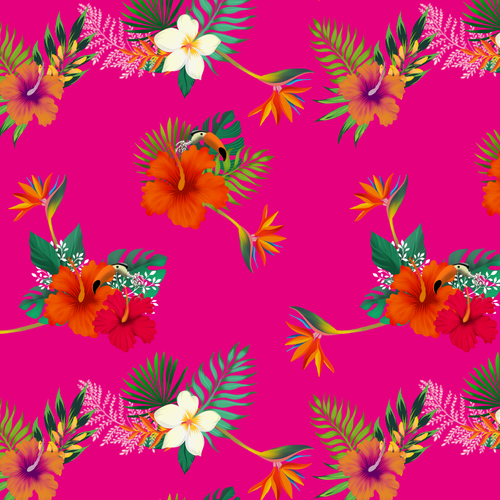 Tropical Fabric Print - Textile Designers & Illustrators Los Angeles fashion brand needs your designs Design by ash00 Designs