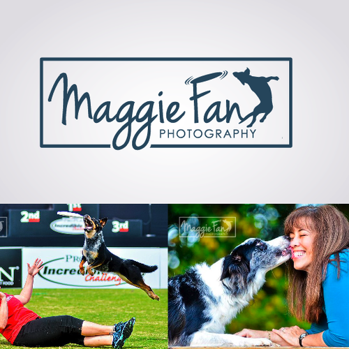 logo for Maggie Fan Photography Diseño de Fernanda Chiappini