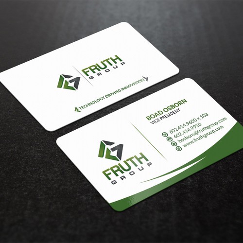 New High Tech Business Cards for High Tech Company Design by Nuhan Enterprise IT