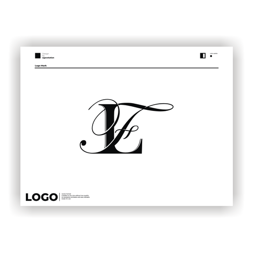 Sophisticated monogram logo design needed Design by egavolution