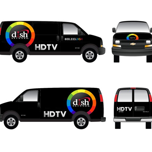 V&S 002 ~ REDESIGN THE DISH NETWORK INSTALLATION FLEET デザイン by ShinBee
