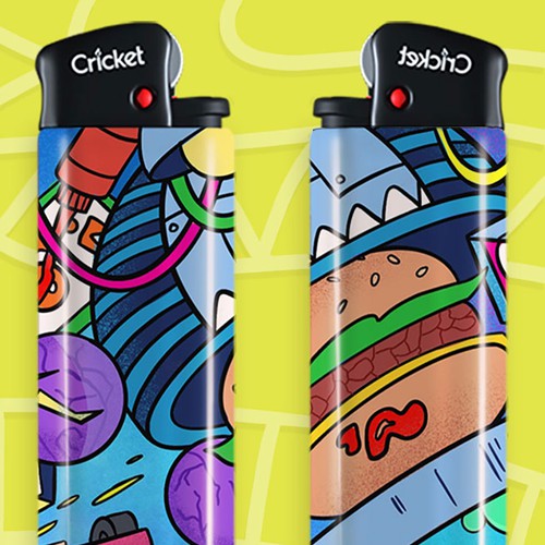 Design a Cricket Lighter Collection [MULTIPLE WINNERS] Design by BigLidowski