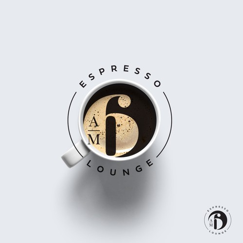 Design an enticing logo for 6 A.M. Espresso Lounge Design by YDesign27