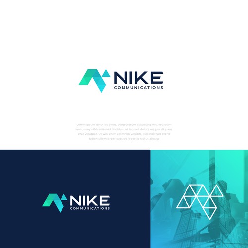 Nike Communications Logo Contest Design by genesis.design