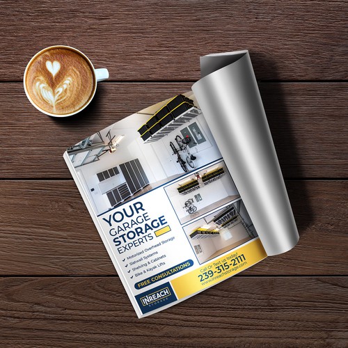 Full Page Magazine ad for Home Remodeling + Additional design consulting work Design by designpark_fr