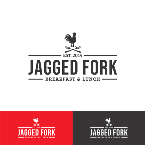 The Jagged Fork Design by crapit