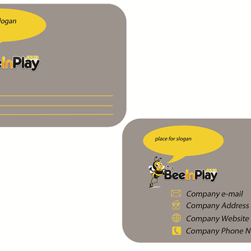 Help BeeInPlay with a Business Card Design von zaabica