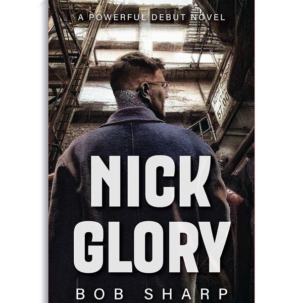 Dark edgy book cover design