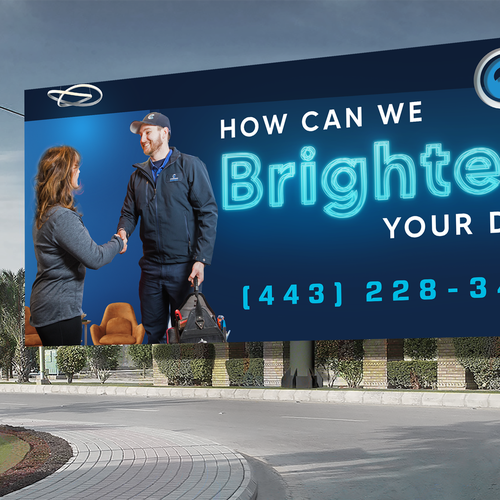 Chesapeake Electric Billboard Design by DEZIGNWAY