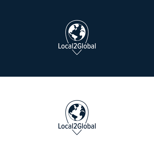 Can you combine a handshake and a globe into a seamless design that is minimal, abstract & trendy? Or, try something new Design von Kiap