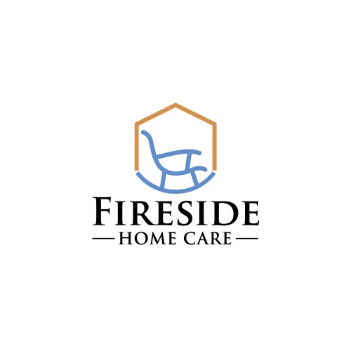 Fireside Home Care Logo Réalisé par Web Hub Solution