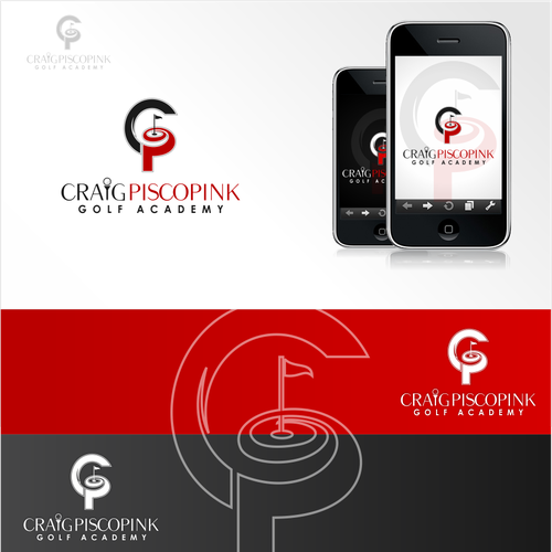 logo for Craig Piscopink Golf Academy or CP Golf Academy  Design por Daniel Tilica