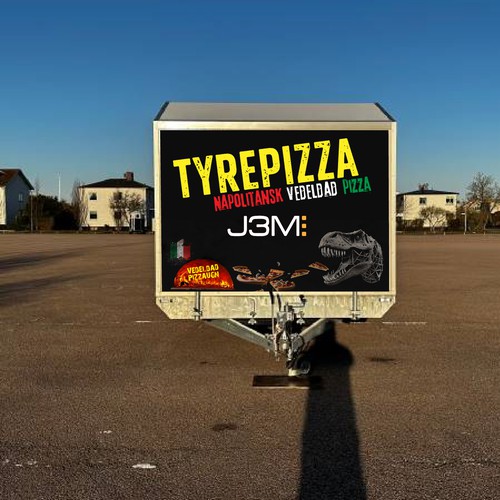 PIZZA trailer - be creative! Design von Windmill Designer™