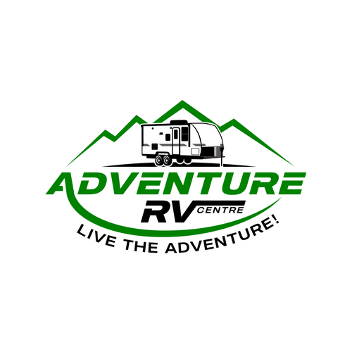 "Moden attractive new logo for an RV Business" winning 
